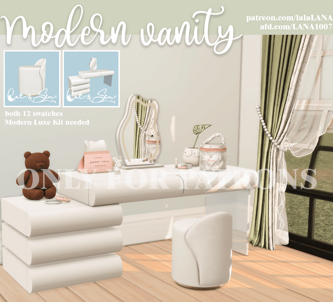 Туалетный столик Modern vanity